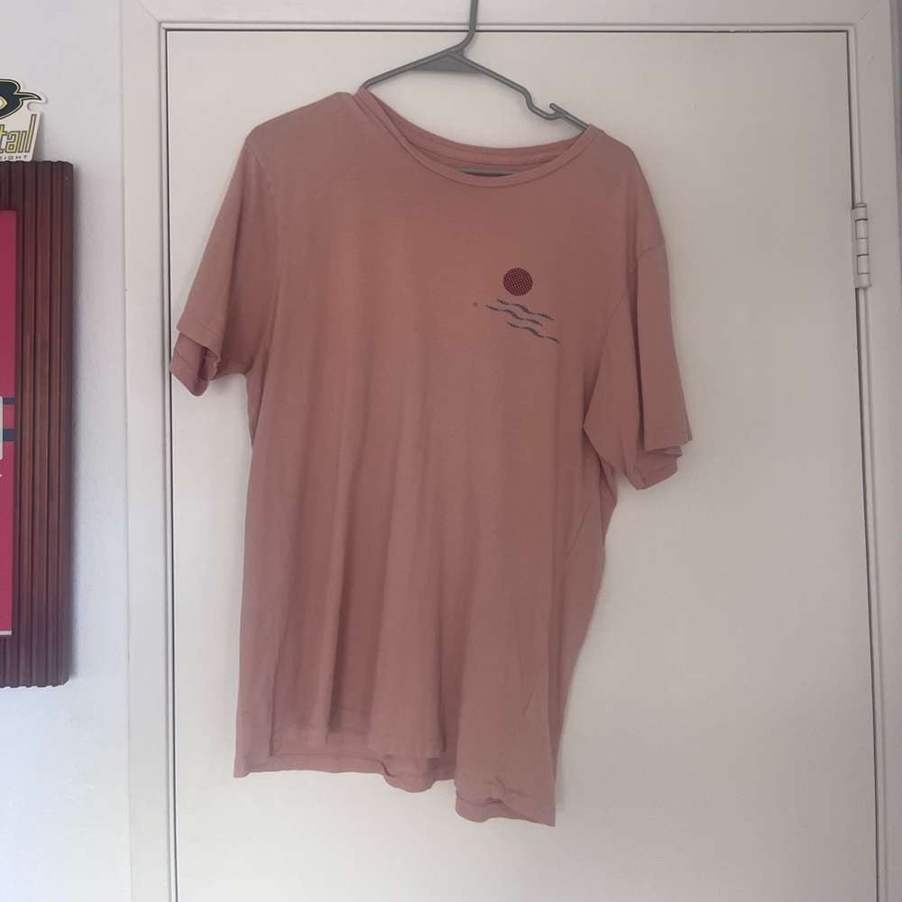 Mollusk T Shirt in burnt orange